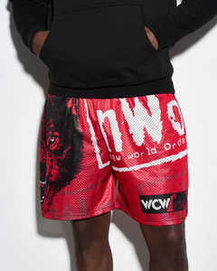 Pantalones cortos de malla de gimnasio de doble capa para hombre con sublimación gráfica personalizada, 100% poliéster, secado rápido, cintura media, venta al por mayor - Product Image 5