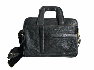Pugmark Vintage Fashion Leather <b>Messenger</b> <b>Laptop</b> <b>Bag</b> Canvas Material Men's Style - Product Image 3