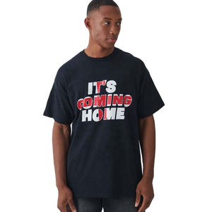 Vente en gros de t-shirts surdimensionnés tricotés 100% coton T-shirts graphiques Boxy délavés à l'acide vintage pour unisexe Stock disponible - Product Image 4