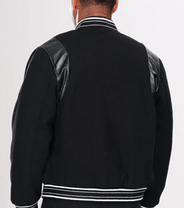 เสื้อแจ็คเก็ตขนแกะฤดูหนาวปี 2026 แบบขายส่งสั่งทำพิเศษสำหรับผู้ชาย ผ้าโพลีเอสเตอร์ผสมฝ้าย คอตั้งหนา กันลม ระบายอากาศได้ดี ซับในใยไผ่ - Product Image 3