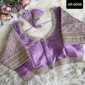 Nuevo diseñador de ropa de fiesta, blusa bordada, ropa de mujer india, totalmente cosida, suave y sedosa, Zimichoo, tamaño libre con blusa de bajo precio - Product Image 5