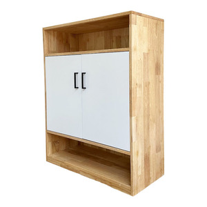 Meuble à chaussures minimaliste en bois naturel extensible à 5 niveaux - Meuble de salon facile à assembler - Product Image 2