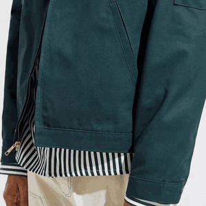 Veste de travail de sécurité haute visibilité pour hommes de haute qualité 2025 veste de travail mécanique veste de travail en toile robuste à vendre - Product Image 4