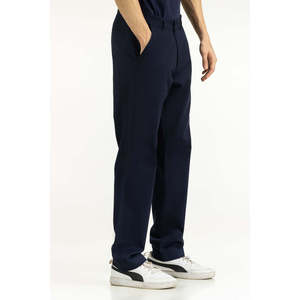 Pantalones Casuales de Corte Slim para Hombre, Antiarrugas, Color Caqui, Cintura Media, Tela Oxford, Logotipo Personalizable, Cierre de Cremallera, Traje de Color para Otoño - Product Image 1