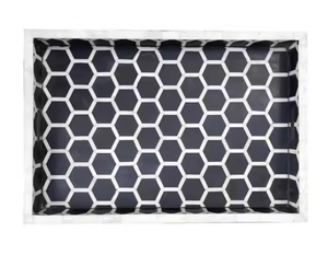 Lujosa bandeja para servir con Incrustaciones de nácar, bandeja hecha a mano, lo mejor para uso alimentario, almacenamiento de cocina y estilo doméstico, bandeja de alta calidad - Product Image 3