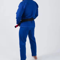 Conjunto de Kimono para Jiu Jitsu Brasileño con Logotipo Personalizado, Transpirable, Impresión en Serigrafía, Traje de Lucha de Algodón Ligero para Entrenamiento