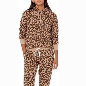 Sudadera con capucha para hombre y mujer, pantalones de chándal de dos piezas, venta al por mayor - Product Image 4