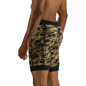 Shorts de compression pour hommes, style tendance, saison actuelle, fabrication directe d'usine, meilleure fabrication, broderie, shorts de compression sans couture - Product Image 5