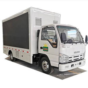Camion d'affichage LED extérieur ISUZU 4*2 avec écran LED 3840*1728mm à vendre au Japon - Product Image 1