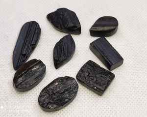 Tourmaline noire Druzy Cabochon poli Tailles de mélange de pierres précieuses - Product Image 5