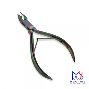 Coupe-cuticules professionnel avec revêtement en titane, taille 4,5 pouces, acier inoxydable - Product Image 6