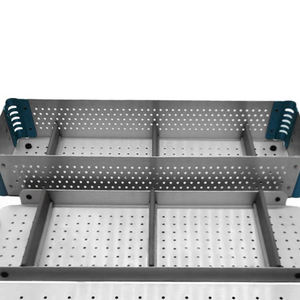 Caja de Esterilización para Instrumentos Quirúrgicos Médicos, Precio al por Mayor, Certificación CE ISO, Aluminio Reutilizable, Manual - Product Image 4