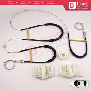 BWR665 Juego de reparación de regulador de ventanilla eléctrica puerta delantera izquierda para X3 E83 2003-2011 SUV 51333448249 Bross piezas de automóvil fabricadas en Turquía - Product Image 5