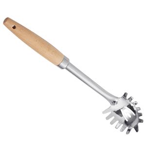 Cuchara de fideos espaguetis de acero inoxidable Garra de espagueti Utensilios de cocina Fábrica de grado alimenticio personalizado - Product Image 3