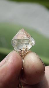 Collier de quartz brut de pétrole naturel, collier de chaîne en argent sterling 92.5, pierre précieuse brute naturelle non traitée, cristal - Product Image 6