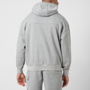 Sudaderas con Capucha de Alta Calidad y Bajo MOQ para Hombre, Logotipo Personalizado, Impresión y Bordado, 100% Algodón, Felpa Gruesa, Sudadera de Invierno - Product Image 3