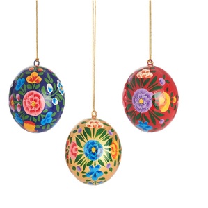Adornos navideños artesanales de Cachemira, decoración única para el hogar para la temporada navideña - Product Image 1