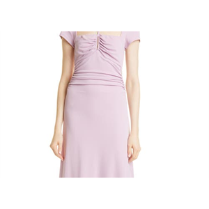 Abito Bodycon in Jersey Cinq Sept Janis con Maniche Corte in Colore Iris Chiaro - Product Image 5