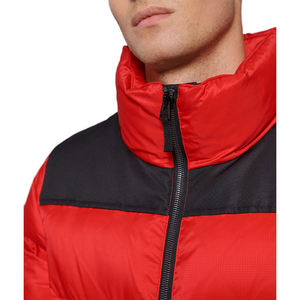 Chaqueta Acolchada Estampada OEM para Hombre, Chaqueta de Invierno Informal con Logotipo Personalizado y Bolsillos en Varios Colores - Product Image 5