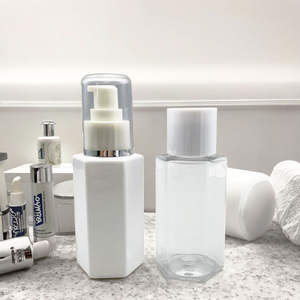 Liquid Dispenser <b>Spray</b> <b>Pump</b> Bottle High Quality 100ml PET Cylinder Beauty Packaging Shampoo Body Wash Hand Wash Soap Jars - Product Image 1