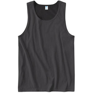 Camiseta sin mangas de algodón para hombre, Top de entrenamiento de gimnasio, básico, informal, sólido - Product Image 4