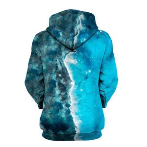 Sudaderas con capucha de estilo callejero de algodón liso de gran tamaño para hombre, jersey de hombro caído personalizado para invierno, sudaderas con capucha bordadas en blanco - Product Image 4