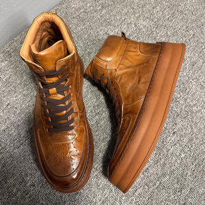Chaussures Oxford en cuir de première qualité pour hommes, chaussures habillées formelles, parfaites pour les entretiens d'embauche, le bureau, chaussures en cuir pour hommes d'affaires - Product Image 4