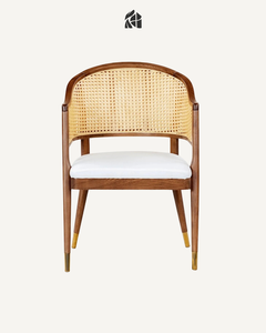 Lorvianne Luxury Solid Teak Wood <b>Living</b> <b>Room</b> <b>Chair</b> Handcrafted Home Furniture Modern Elegant Minimalist - Product Image 2
