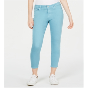 Jeans Skinny Verdi per Bambini Celebrity Junior Taglia 9/29 in Denim Colorato Vestibilità Comoda - Product Image 1