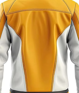 Veste de moto en textile, veste de course pour motard avec protections, armure, coupe-vent, veste de moto - Product Image 6