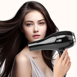 Oem ODM chấp nhận Máy sấy tóc 2500W khuếch tán chuyên nghiệp thổi Salon 2700W nóng ion Máy sấy tóc đen nhà sản xuất Trung Quốc - Product Image 5