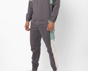 Nouvel ensemble coupe-vent homme tendance 2026 – Survêtement d'hiver en nylon avec fermeture éclair, pantalon de jogging et veste à capuche – Grandes tailles disponibles - Product Image 6