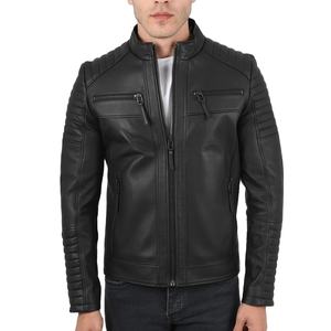 Veste en cuir pour homme, tendance, anti-rides, vente chaude, haute qualité, prix bas, veste en cuir pour homme - Product Image 1
