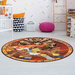 Infernape Anime <b>Rug</b>: Personalized Boy Room Decor, Printed <b>Rug</b>,<b>Chenille</b> <b>Rug</b> - Product Image 5