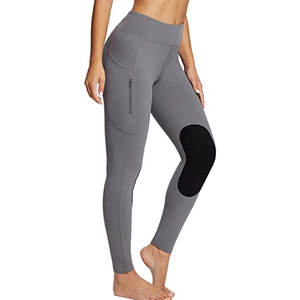 Pantalones de Yoga de nailon de alta calidad para mujer, mallas largas de gimnasio con diseño sin costuras, equipo deportivo con logotipo de cintura - Product Image 1