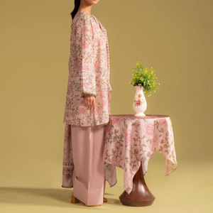 ชุดสูทปากีสถานดีไซเนอร์ขายส่ง แบบปักลายพิมพ์ต่างๆ ชุดสูทปากีสถาน 3 ชิ้น ขายส่ง - Product Image 2