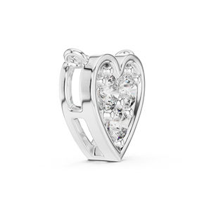 Pendentif en or jaune 14 carats avec diamant rond de laboratoire, collection de mariage, bijoux de mariée pour femmes, diamant certifié de luxe - Product Image 2