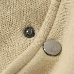 Venta caliente chaqueta universitaria de invierno elegante diseño de calle soporte a prueba de viento Casual Letterman frente largo lana/poliéster - Product Image 4