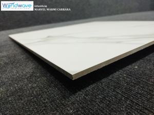 Azulejos con Aspecto de Mármol Carrara de la Mejor Calidad de Exportación, 60×60 cm (600×600 mm / 24×24 pulgadas), Fabricante y Exportador Indio - Product Image 2