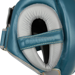 Custom Boxing Head Guard OEM Manufacturer Premium PU Leather Headgear for Sparring Training - Product Image 6