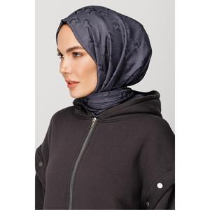 Scialle Jacquard con motivo Mc