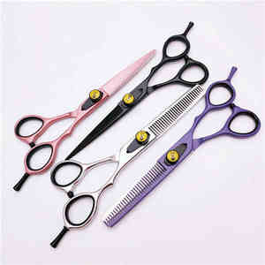 Ciseaux pointus de coupe de cheveux professionnels Ciseaux de coiffeur amincissants en acier inoxydable Ciseaux de cheveux de 6 pouces pour salon et maison - Product Image 5