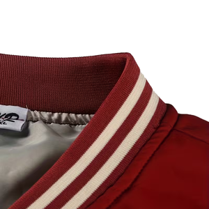 Veste universitaire de haute qualité 2026 pour hommes, broderie en chenille, manches en cuir, veste universitaire personnalisée pour hommes - Product Image 4