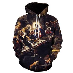 Sweat à capuche chrétien de couleur unie confortable à capuche fabriqué au Pakistan Vente en gros rapide de qualité supérieure - Product Image 5