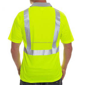 Camisetas Polo de Manga Corta de Alta Visibilidad para Hombre 2025, Camisetas Polo de Protección para Construcción de Alta Visibilidad, Camisetas Polo Reflectantes de Seguridad - Product Image 6