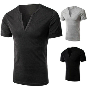 Camiseta deportiva de talla grande para hombre de alta calidad, cómoda, para caminar, gimnasio, de moda, estirable, de manga corta, personalizable - Product Image 2