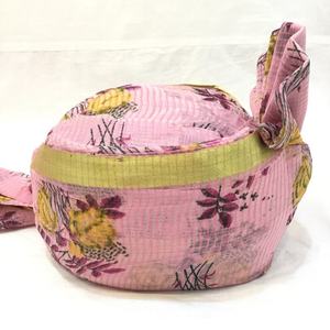 Turban Pagadi en coton imprimé Rajasthani traditionnel fabriqué unisexe Safa Pachrangi Design pour homme disponible à un prix abordable - Product Image 1