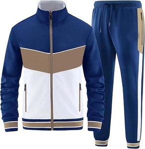 Nouveau design Ensemble de survêtements deux pièces pour hommes Pantalon de survêtement évasé et survêtement à capuche 100% coton Caractéristique de maternité pour la saison d'hiver - Product Image 1