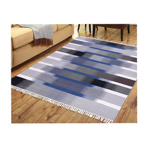 Tapis tissés brodés faits à la main en laine et coton de la plus haute qualité 100% disponibles à un prix raisonnable - Product Image 1