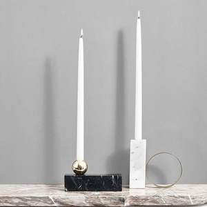 Fournisseurs en gros de bougeoir décoratif au design fantastique pour la maison bougeoir en marbre de qualité créative à un prix abordable - Product Image 4